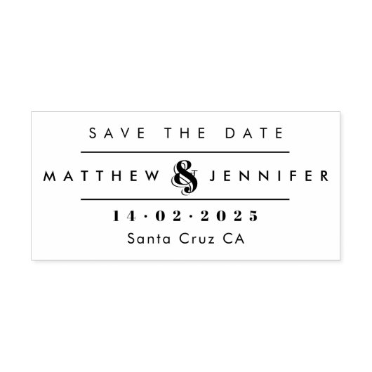 Creëer uw eigen klastypografie sparen de datum 	rubberstempel (Afrduk)