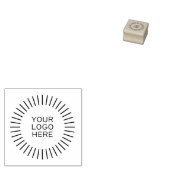 Creëer Uw eigen kleine, eenvoudige Logo Rubberstempel (Gestempeld)