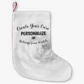 Creëer Uw eigen Kleine Kerstsok (Voorkant)