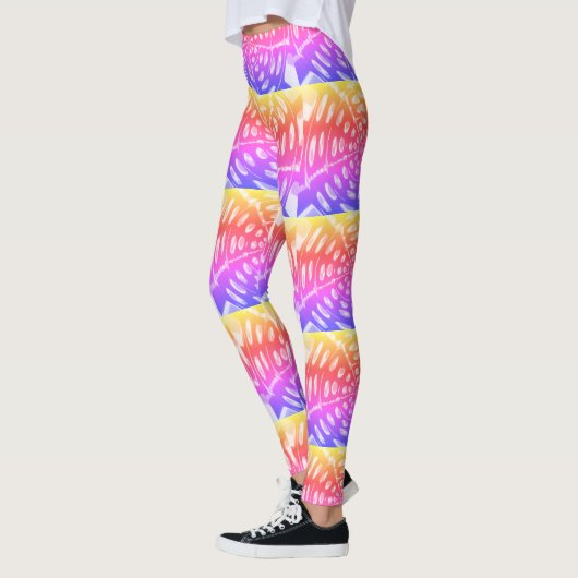 Creëer Uw eigen kleurrijke All-over Print Leggings (Links)