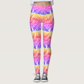Creëer Uw eigen kleurrijke All-over Print Leggings (Voorkant)