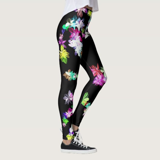 Creëer Uw eigen kleurrijke mousserende adembenemen Leggings (Rechts)