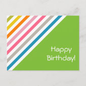 Creëer Uw eigen kleurrijke Pastel Verjaardag Kaart (Voorkant)