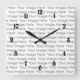 Creëer uw eigen klok met cijfers