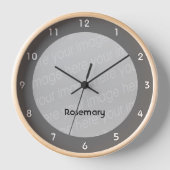 Creëer uw eigen klok - stijl 1 (Voorkant)