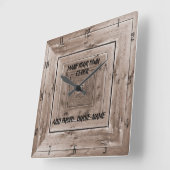 CREËER UW EIGEN KLOOF VIERKANTE KLOK (Hoek)