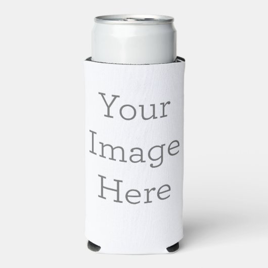 Schuim Slank Seltzer blikje koeler (Seltzer Voorkant)