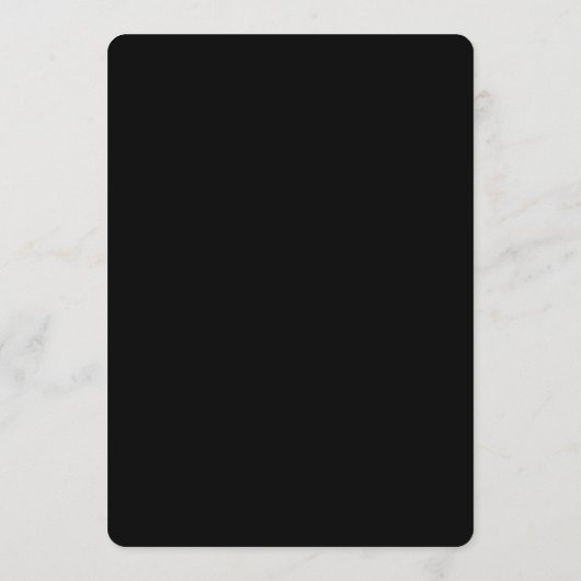Creëer Uw eigen land - zwart Menu (Achterkant)