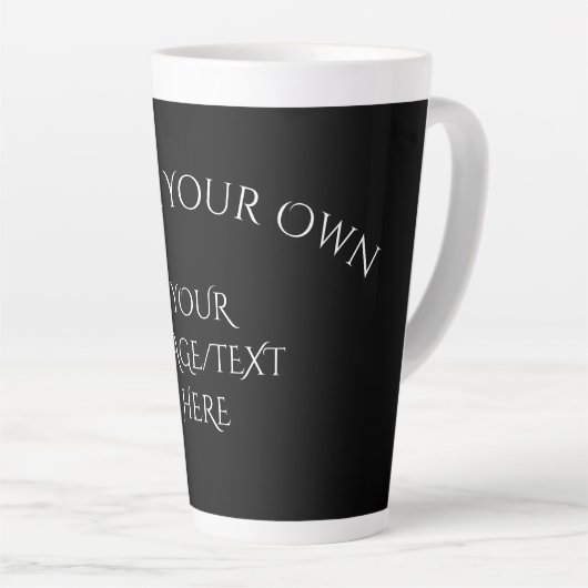 Creëer Uw eigen Latte Mok (Rechterhoek)