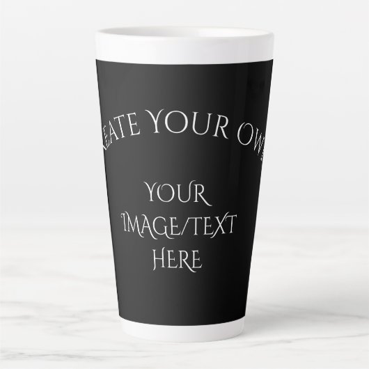 Creëer Uw eigen Latte Mok (Voorkant)
