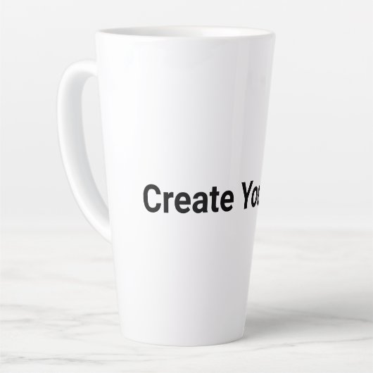 Creëer Uw eigen Latte Mok (Linkerhoek)