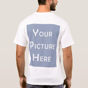 Creëer Uw eigen, lege Sjabloon fotoontwerp voor ei T-shirt