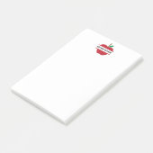 Creëer Uw eigen lerarenmonogram op maat Post-it® Notes (Schuin)