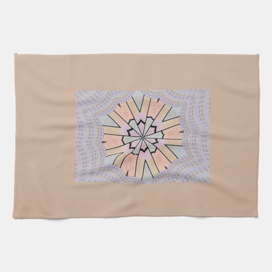 Creëer Uw eigen leuke keukenhanddoek met een flesj (Horizontaal)