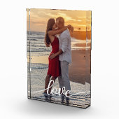 Creëer Uw Eigen Liefde Script Romantisch Paar Foto (Rechts)