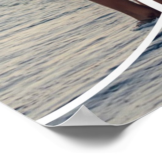 Creëer Uw Eigen Liefde Script Romantisch Paar Foto Poster (Hoek)