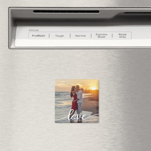 Creëer Uw Eigen Liefde Script Romantische Foto Magneet (Insitu (Vaatwasser))