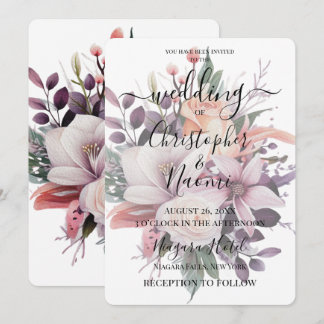 Creëer Uw eigen Lily Flower Bouquet Kaart