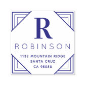 Creëer Uw eigen logo-achternaam teruggeven Zelfinktende Stempel (Design)