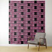 Creëer Uw eigen Logo Company Tapestry Wandkleed (In situ)