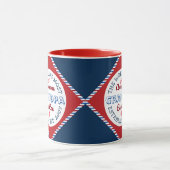 Creëer Uw Eigen Logo van de Grootpa van de Wereld Mok (Midden)