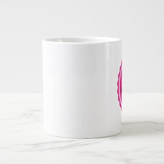 Creëer uw eigen luxe koningin mok! extra grote beker (Voorkant)