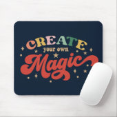 Creëer Uw eigen Magic Grl Pwr Girl Power Muismat (Met muis)