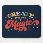 Creëer Uw eigen Magic Grl Pwr Girl Power Muismat (Voorkant)