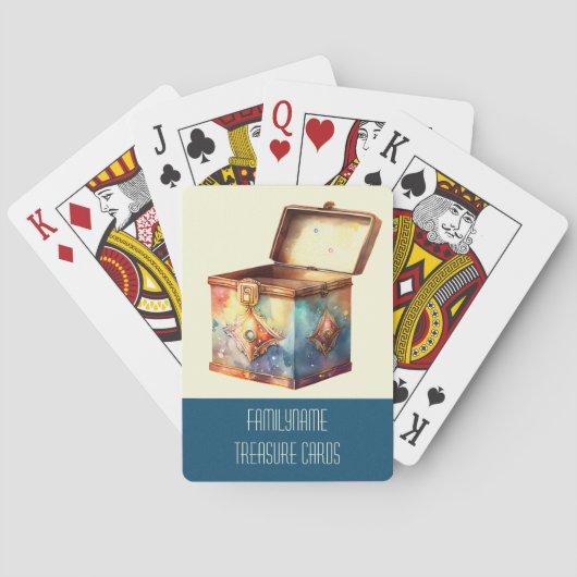 Creëer Uw eigen Magic Memories Tin Box Pokerkaarten (Achterkant)