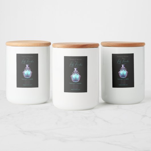 Creëer Uw eigen Magic Potion Apothecary Label Voedselcontainer Etiket (Flessen)