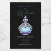 Creëer Uw eigen Magic Potion Apothecary Label Voedselcontainer Etiket (Enkel label)