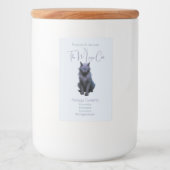 Creëer Uw eigen Magical Black Cat Apothecary Label Voedselcontainer Etiket (Voorkant)