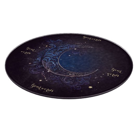 Creëer Uw eigen Magische Blauwe Maan Altaar Board Snijplank (Hoek)