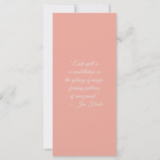 Creëer Uw eigen Magnolias Boek Stack Bladwijzer Ka (Achterkant)