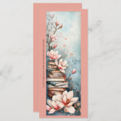 Creëer Uw eigen Magnolias Boek Stack Bladwijzer Ka (Voorkant / Achterkant)