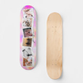 Creëer Uw Eigen Meisje Regenboog Glitter Modern Sc Skateboard (Voorkant)