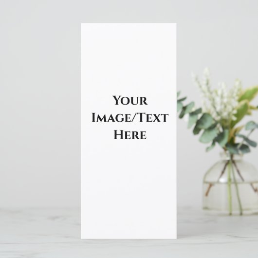 Creëer Uw eigen Menu (Staand voorkant)