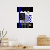 Creëer Uw Eigen met 3 afbeeldingen en 9 lijnen tek Poster (Keuken)