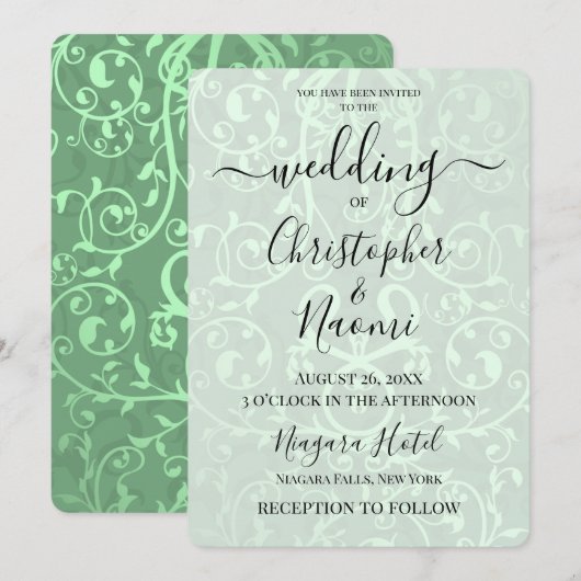 Creëer uw eigen metallic patroon kaart (Voorkant / Achterkant)