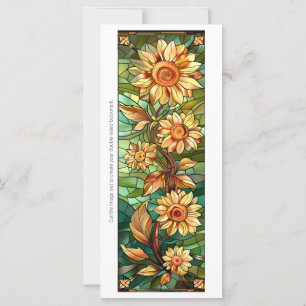 Creëer Uw eigen Metallic Zonnebloemen Bladwijzer