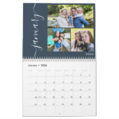 Creëer uw eigen minimaal 3 foto's collage script kalender (Jan 2026)