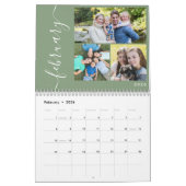 Creëer uw eigen minimaal 3 foto's collage script kalender (Feb 2026)