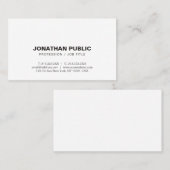 Creëer Uw eigen minimalistische moderne grafische Visitekaartje (Voorkant / Achterkant)