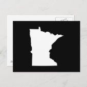 Creëer Uw eigen minnesota-aankondiging Briefkaart (Voorkant / Achterkant)