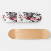 Creëer Uw eigen Mode schedel vormgeving Skateboard (Horizontaal)