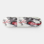Creëer Uw eigen Mode schedel vormgeving Skateboard (Horizontaal)