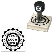 Creëer Uw eigen, modern retouradres Rubberstempel (Gestempeld)