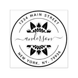 Creëer Uw eigen, modern retouradres Zelfinktende Stempel