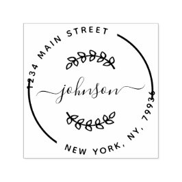 Creëer Uw eigen, modern retouradres Zelfinktende Stempel