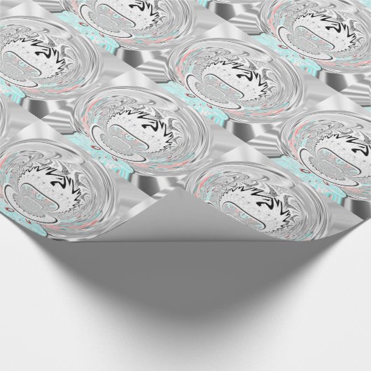 Creëer Uw eigen modern stadspatroon Cadeaupapier (Hoek)